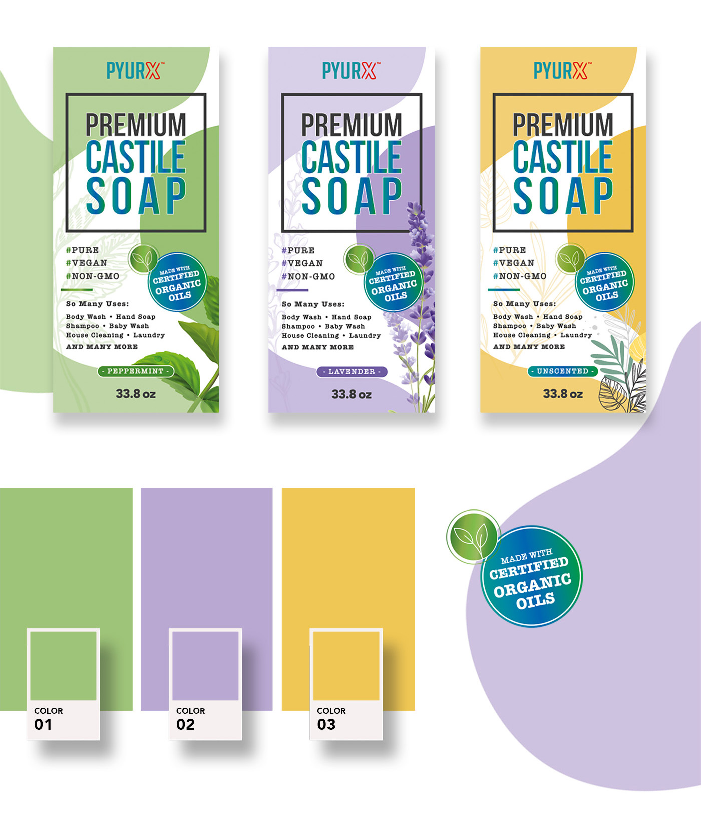 PyurX Castile Soap 3